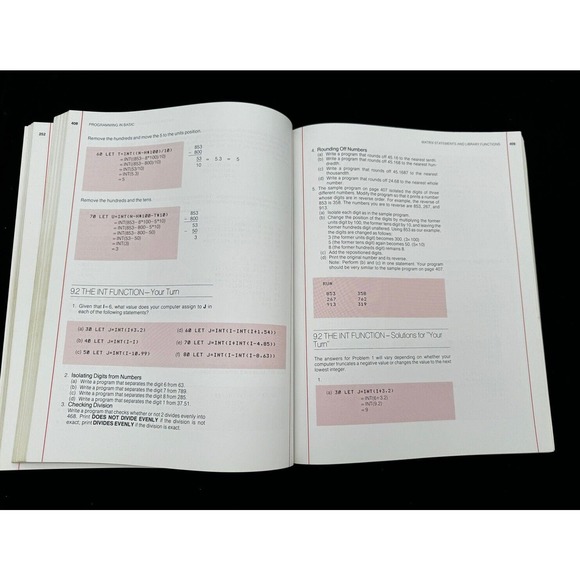 1980’s Commodore 64 Floppy Disk Programming In Basic Book 1982 - Picture 8 of 10